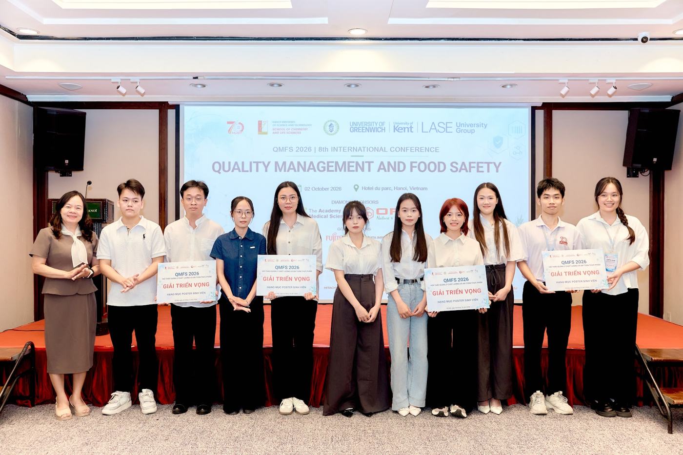Student poster award winners