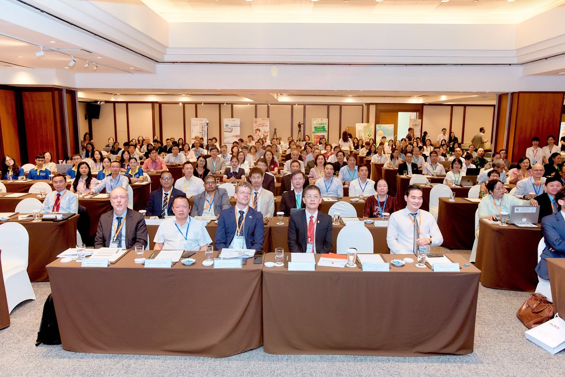 Delegates in the main hall of QMFS 2026 at Hotel du Parc Hanoi