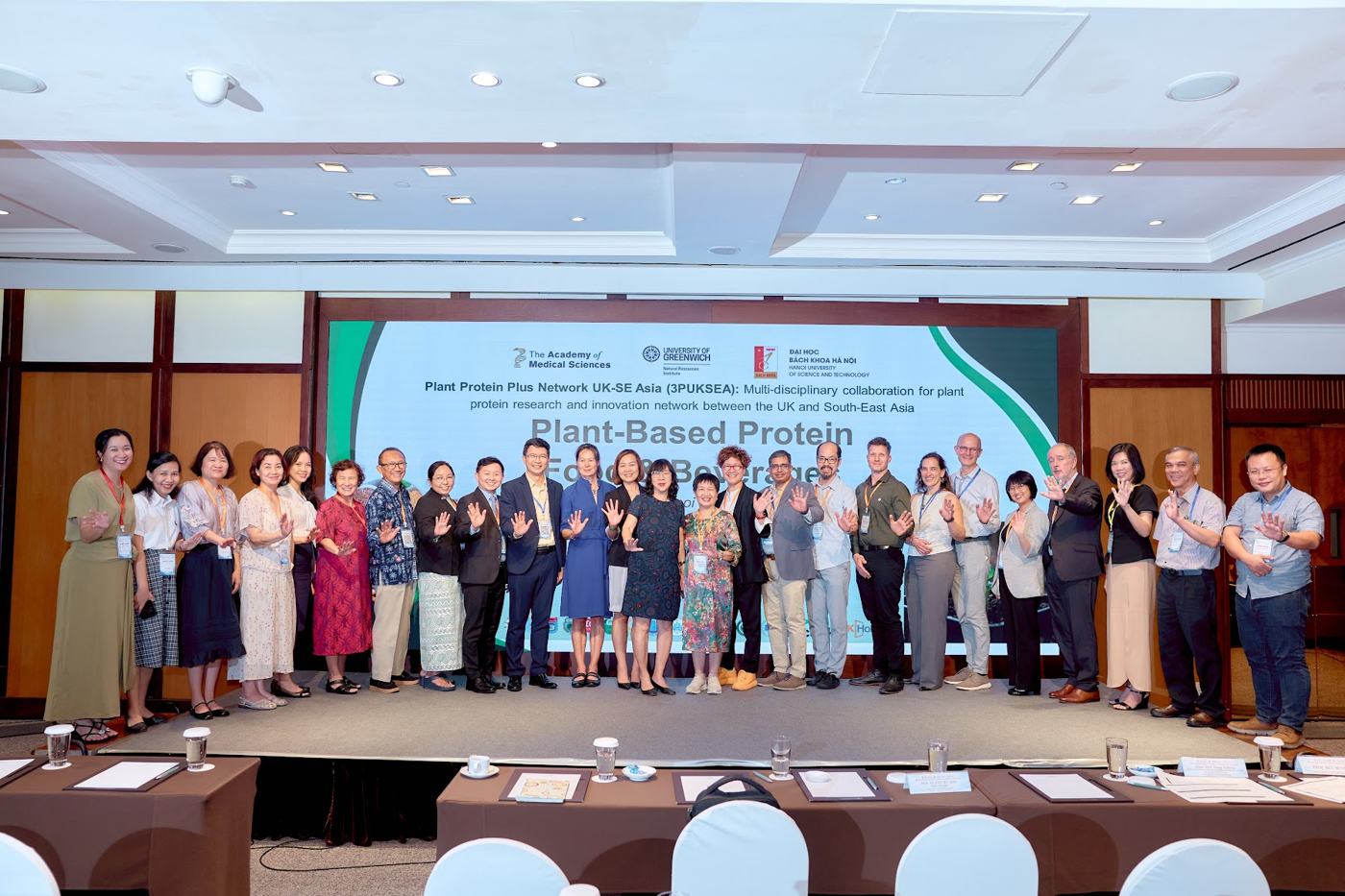 Participants of the plant-based protein workshop
